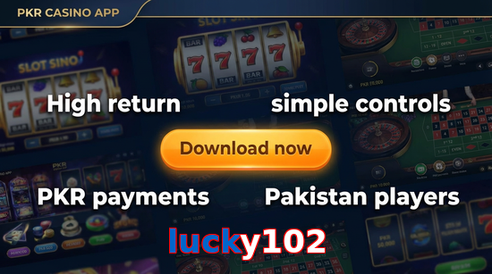 Main screen of Lucky102 gamedownload page for PK players